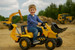  Rolly JCB Junior Tractor Backhoe Digger Loader 