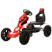 Funstuff Thunder Eva Rubber Wheel Go Kart Red 