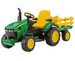  Peg Perego John Deere Ground Force Tractor & Trailer (12 Volt) 
