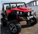 Funstuff Ranch Wagon 24V Electric Ride On Buggy Red  Funstuff Ranch Wagon 24V Electric Ride On Buggy Red