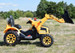 Funstuff KINGDOM- 12v Electric Tractor with Loader - Yellow  Funstuff KINGDOM- 12v Electric Tractor with Loader - Yellow