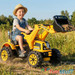 Funstuff KINGDOM- 12v Electric Tractor with Loader - Yellow 