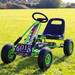 Funstuff Zoom Rubber Wheel Go Kart Green 