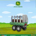 John Deere Rolly John Deere Twin Axle Trailer with Logs 