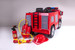 Funstuff Fire Engine 12V Electric Ride On Truck Red 
