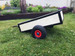 Funstuff Heavy Duty Pedal Go Kart Trailer Creme 