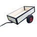 Funstuff Heavy Duty Pedal Go Kart Trailer Creme 