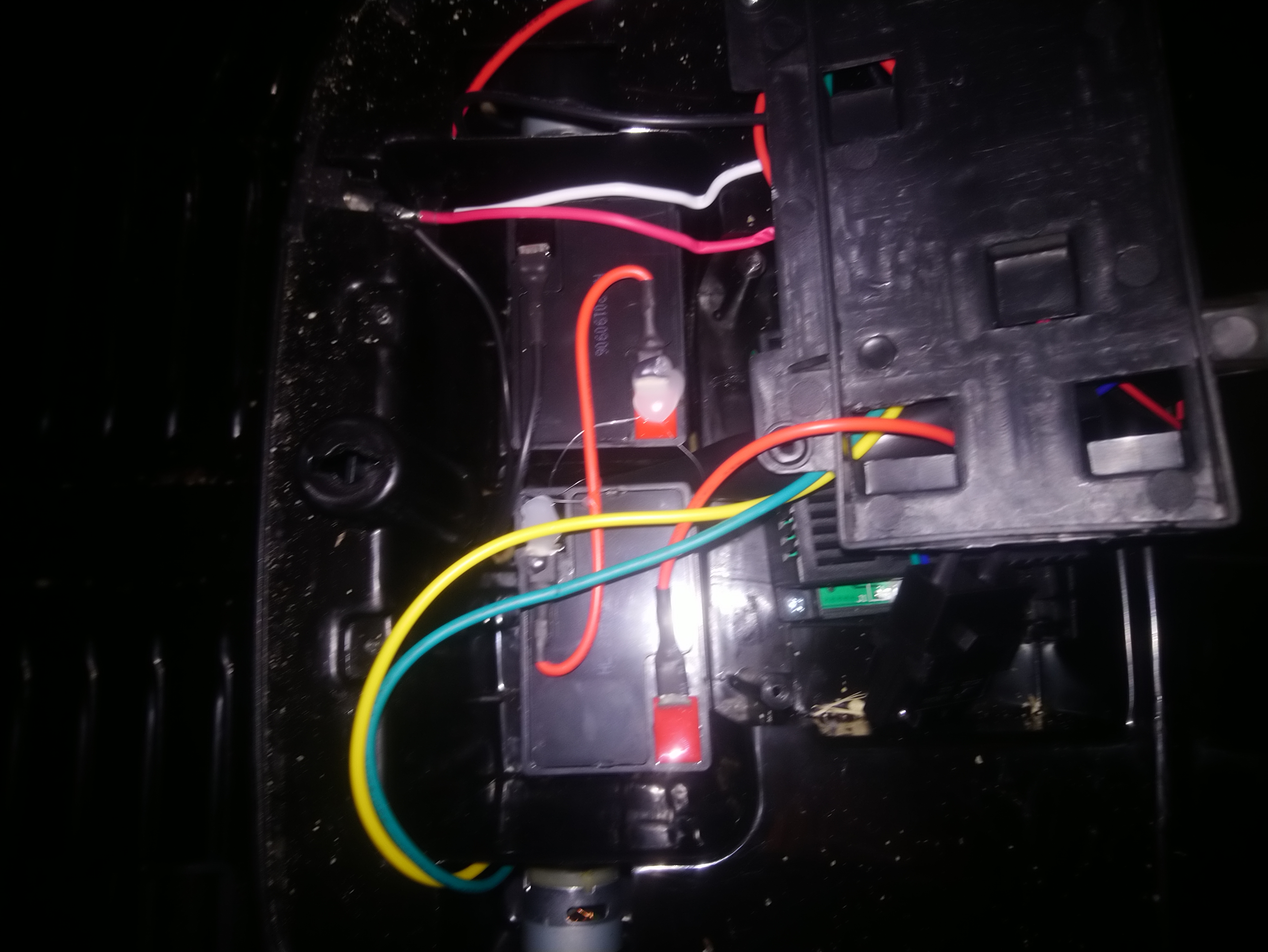 Wiring for Mercedes Ride on Coupe 12V