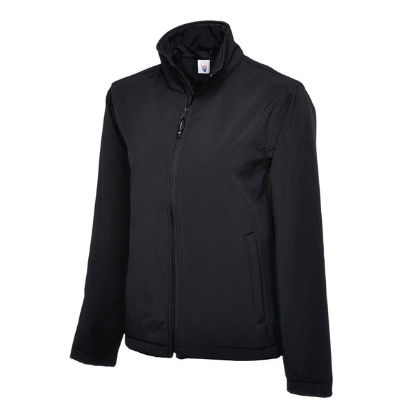 UC612 Softshell Jacket - Black - (2XL)