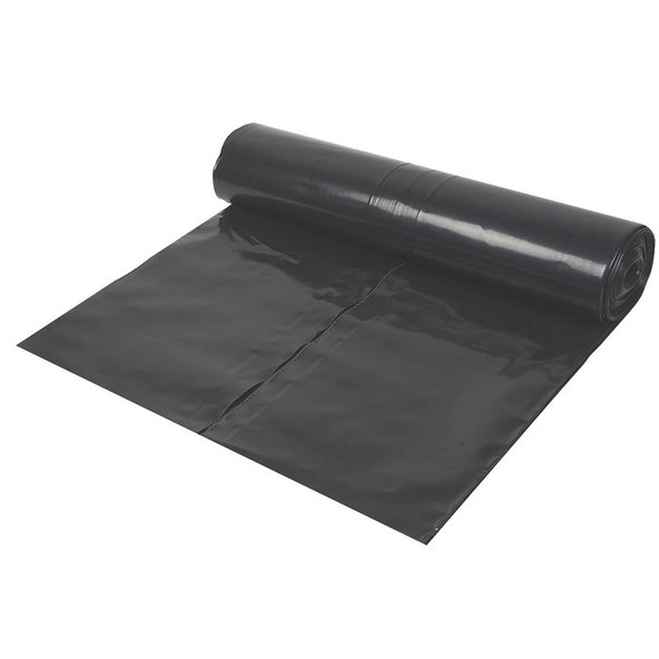 Polythene Sheeting BBA DPM - Black - 4m x 25m