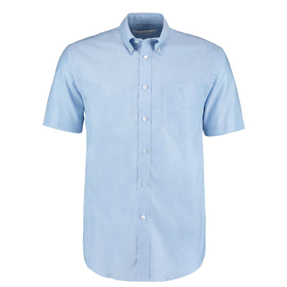 Kustom Kit KK350 Light Blue Shirt 15.1/2" - Clearance