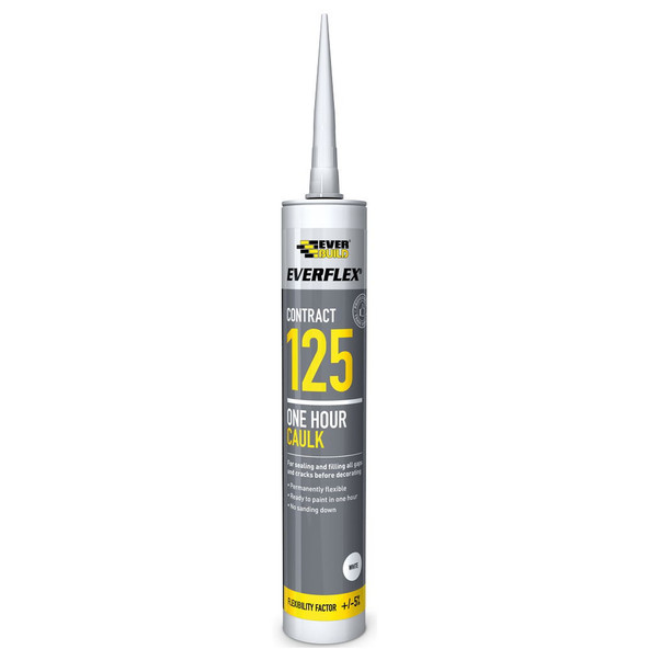 Everbuild 125 One Hour Caulk - 300ml