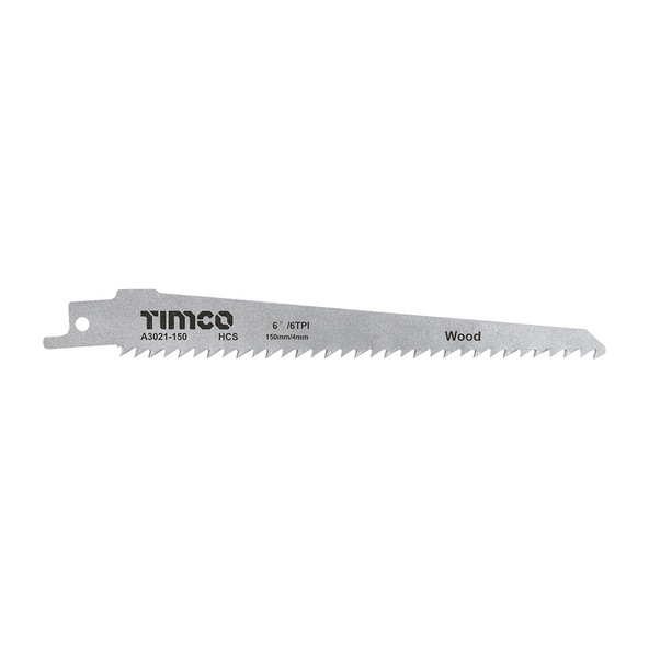 TIMCO Reciprocating Saw Blades - Wood Cutting - High Carbon Steel - S644D - S644D - Pack of 5