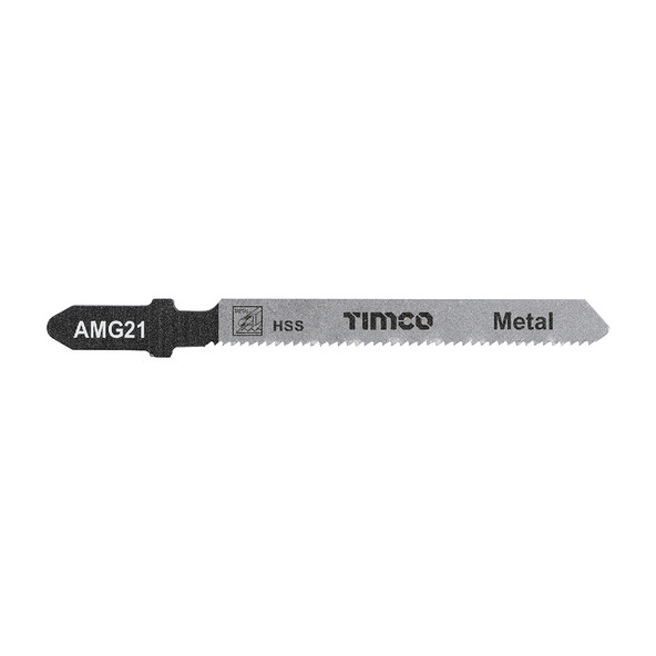 TIMCO Jigsaw Blades - Metal Cutting - HSS Blades - T218A - T218A - Pack of 5