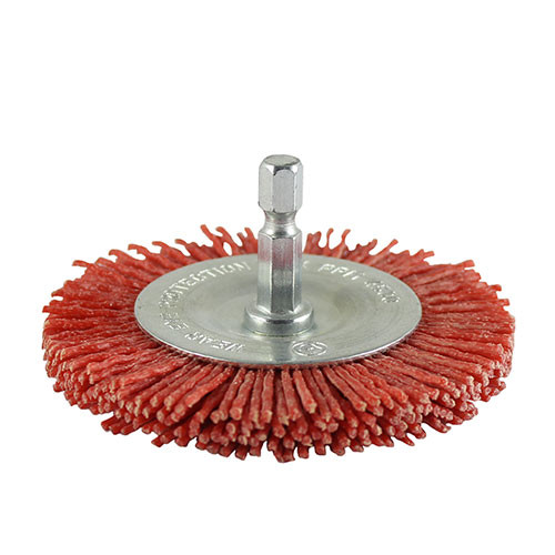 Drill Wheel Brush - Nylon