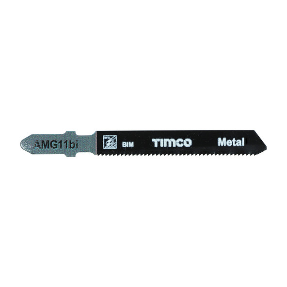 TIMCO Jigsaw Blades - Metal Cutting - Bi-Metal Blades - T118AF - T118AF - Pack of 5