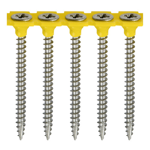 Collated Classic Multi-Purpose Screws - PZ - Double Countersunk - A2 Stainless Steel
