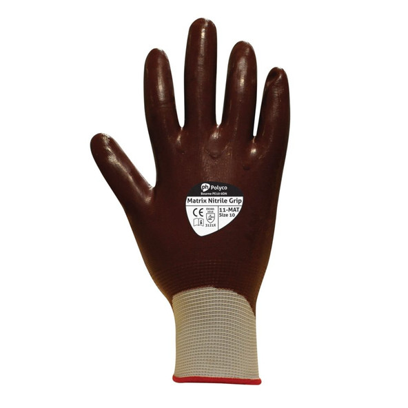 Polyco Matrix 11-MAT Nitrile Fully Coated Glove