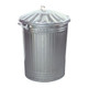 Galvanised Dustbin - 90 Litre