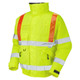 Hi Vis Bomber Jacket - Yellow c/w Red Braces