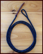 9 ft. Get Down/Foal Rope shown in Black with Blue