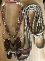 This listing is only for the Headstall Only. If you want a full Snaffle Bridle Package as shown in the photo please take a look at our Snaffle Bridle Package page.