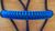 Optional braided noseband shown in Pacific Blue.