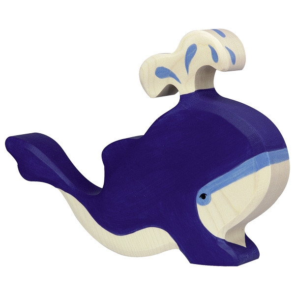 Wooden Blue Whale - Holztiger Canada - Ava's Appletree Waldorf