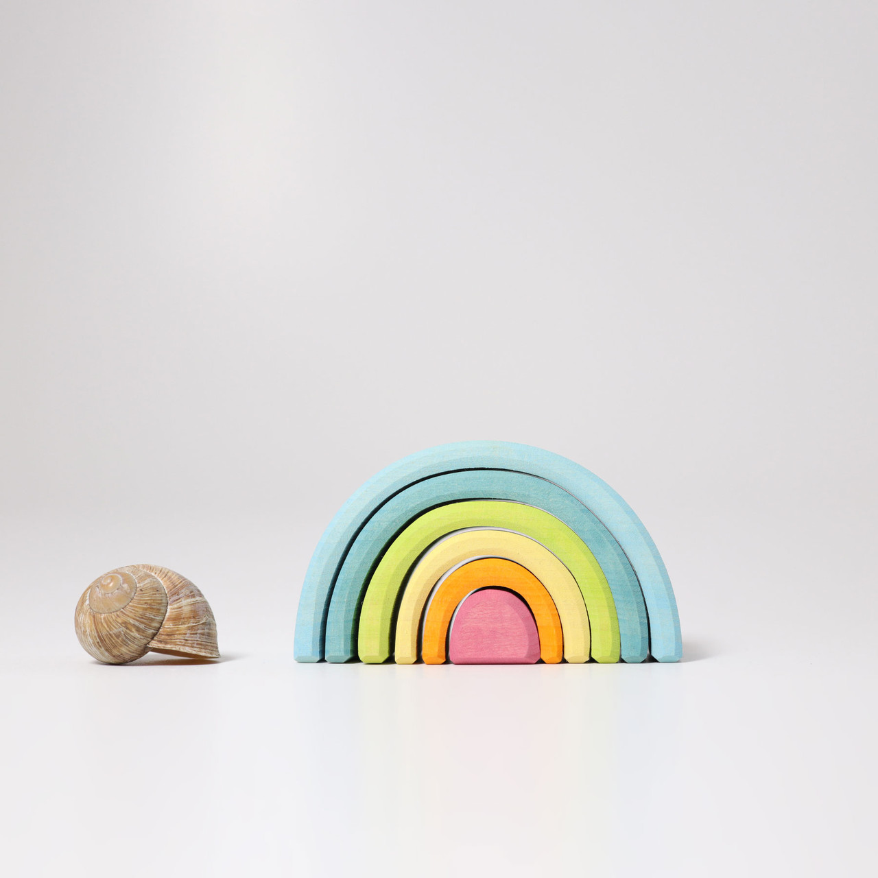 Grimm's Small Pastel Rainbow - Grimm's Toys Canada - Ava's Appletree