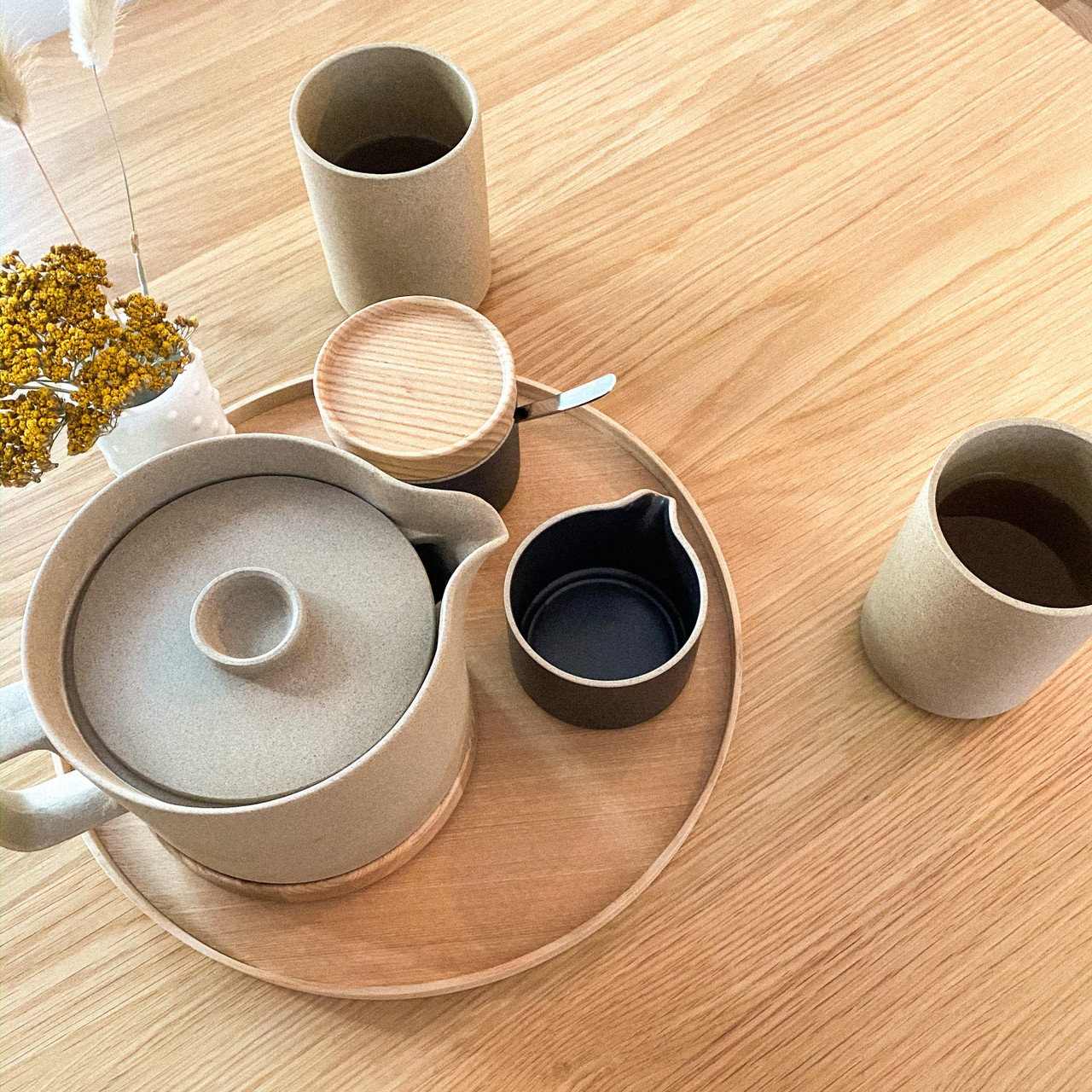 Hasami Porcelain Teapot Natural - Hasami Porcelain Canada - Ava's