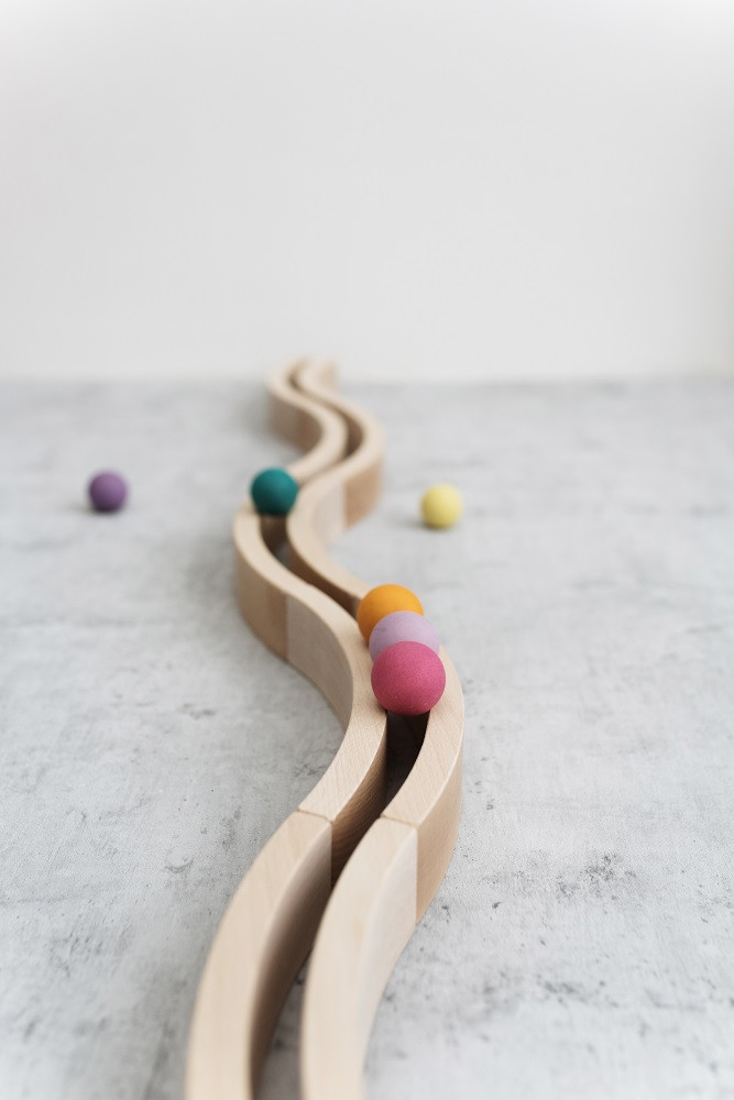 Abel Wooden Block Set Natural - Waldorf Toys - Wooden Toys - Ava's