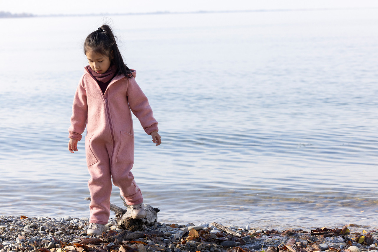 Disana Boiled Wool Zip Overall - Disana Canada - Merino Wool