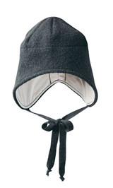 Disana Boiled Wool Hat - Anthracite