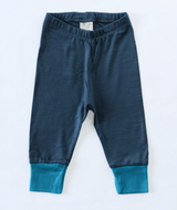 Wee Woollies Merino Pant - Charcoal Surf