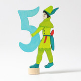 Deco Fairy Number 5 - Robinhood