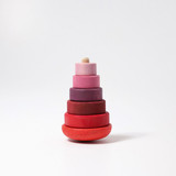 Grimm's Wobbly Stacking Tower - Pink