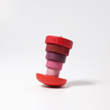 Grimm's Wobbly Stacking Tower - Pink