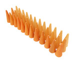 Grapat Mandala Cones 36 pc - Orange (19-206)