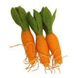 Papoose Felt Mini Carrots Set of 3 (PP210)