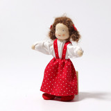 Grimm's Dollhouse Doll - Girl with Brown Hair