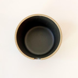 Hasami Porcelain Sugar Pot - Matte Black