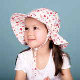 Jan & Jul Floppy Cotton Sun Hat - Strawberry