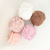 Cotton Knitting Thread - Brown and Pink Colours