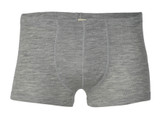 Engel Organic Merino Wool/Silk Men's Boxer Brief - Grey