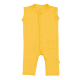 Kyte Baby Bamboo Sleeveless Romper in Pineapple