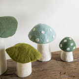 Wool Felt Mushroom 