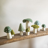 Wool Felt Dotty Mushrooms