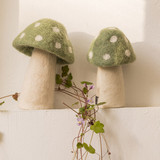 Wool Felt Dotty Mushrooms