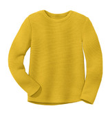 Disana Merino Wool Left Knit Jumper Curry