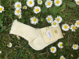 Lana Bambini Wool Babies Socks - Luca (Ecru)